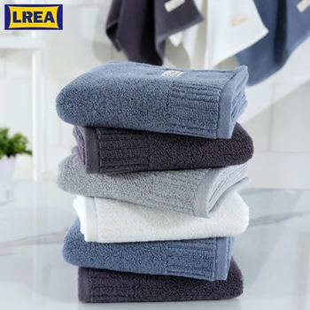 

LREA 1pc FASHION Pure and fresh style face towel 100% cotton material Soft and comfortable Protect your skin 34x71cm