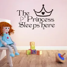 Zinc Ore Wall Decal Customizable Wholesale Crown GIRL'S CHILDREN'S Room Home Decorative Wall Paper Flowers HY004