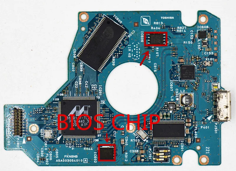 Бесплатная доставка жесткая печатная плата драйвера HDD PCB/MK5059GUXP