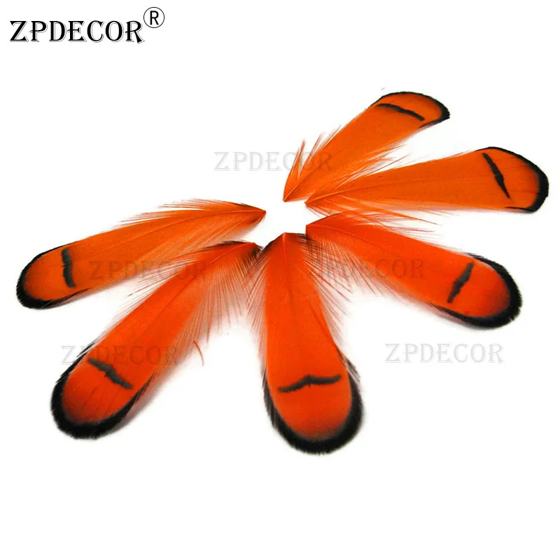 

8-12 cm Lady Amherst Pheasant Tippet Feather or Pheasant feathers