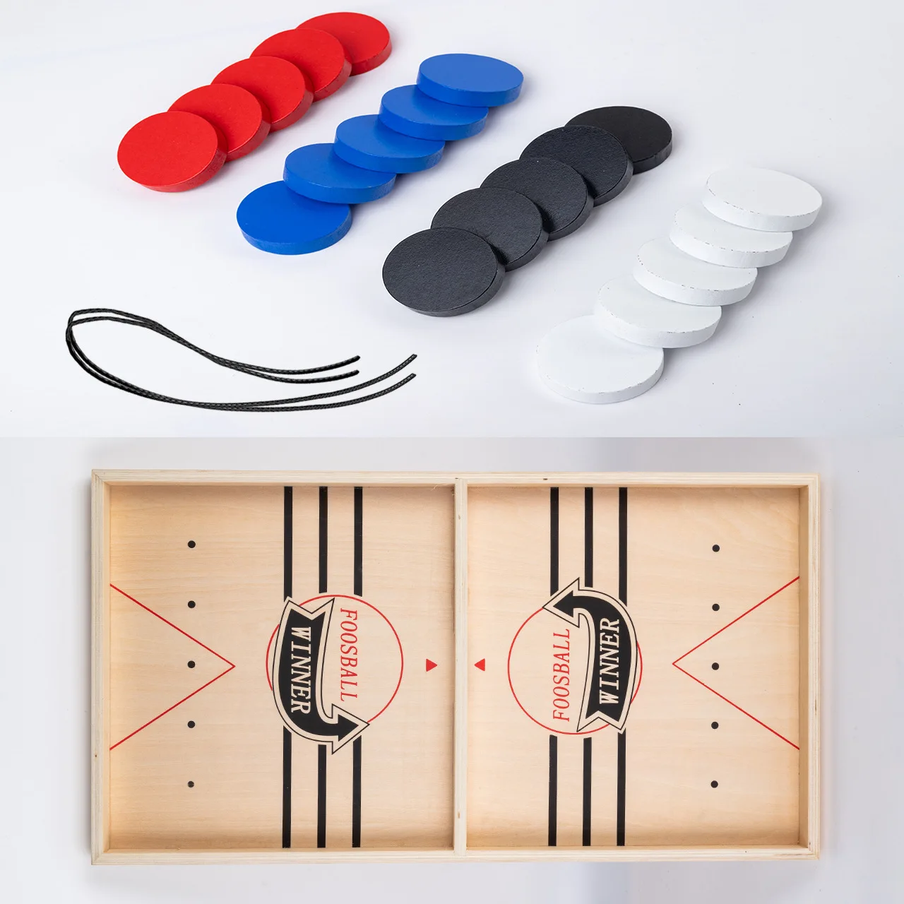 

Foosball Winner Games Table Hockey Board Game Kit Catapult Chess Parent-child Interactive Toy Fast Sling Puck Sport Table Game