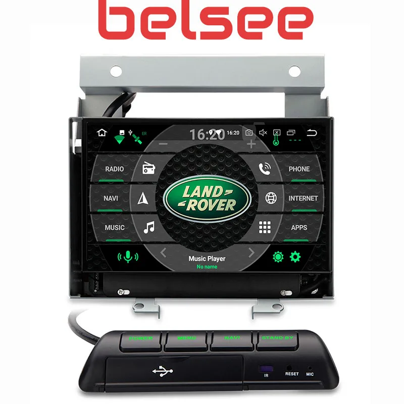 Sale Belsee DSP Octa Core PX5 Ram 4GB Android 9.0 Car Radio Multimedia Player for land rover freelander 2 GPS Navigation Touch Screen 0