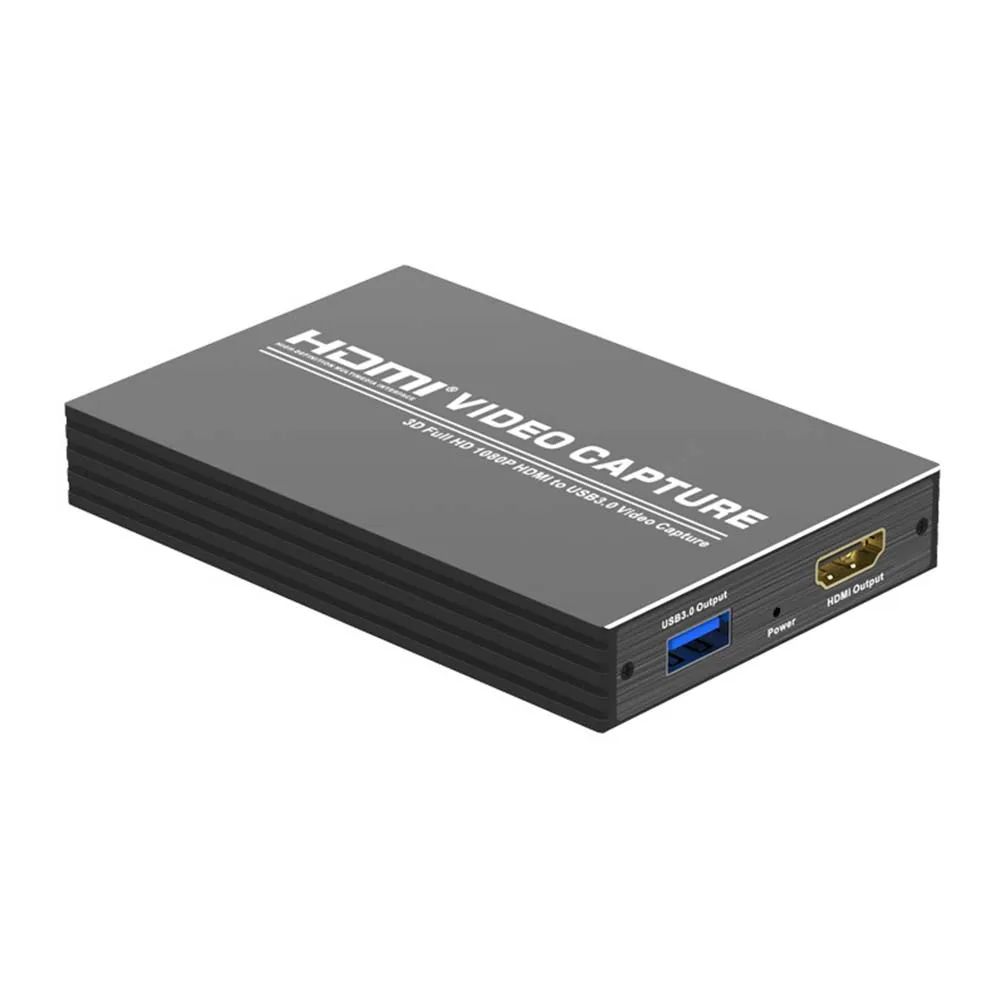 4K 1080P прямые трансляции из алюминиевого сплава для USB3.0 видеокарта