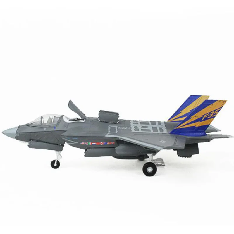 1/72 весы американский морской армии F35B Lockheed Martin Lightning статический авиационный самолет модели взрослых детей игрушки для показа