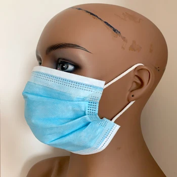 

10/50PCS Anti-virus Masks Disposable Protective Mask 3 Layers Dustproof Facial Protective Cover Masks Maldehyde for hair stylist