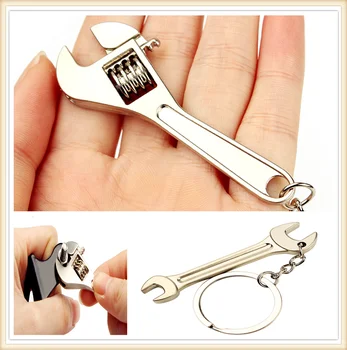 

car Wrench Keychain Spanner Chain keyring for Ford Taurus Mondeo Galaxy Falcon Everest S-MAX Escort Fusion Focus F-150 C-MAX