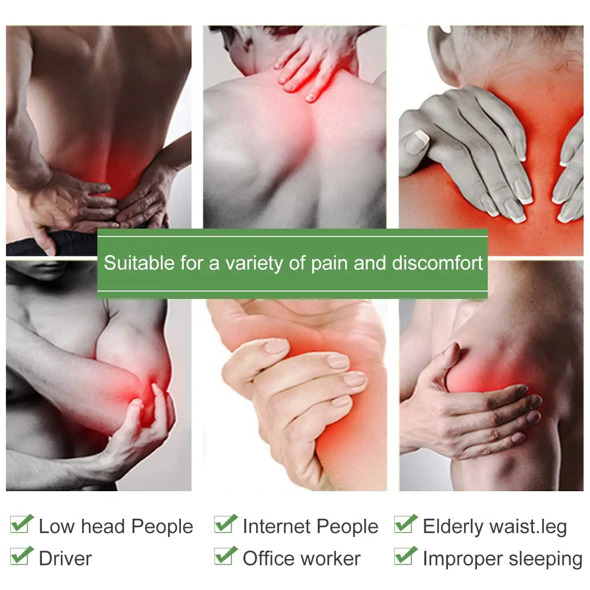 15/30/60/90pcs Knee joint Pain Plaster Chinese Wormwood Extract Sticker for Joint Ache Arthritis Rheumatoid Pain Relief Patch