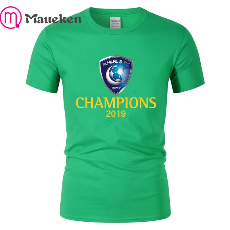 Al Hilal Al-Hilal champions, забавная Мужская футболка, модная, хлопок, хип-хоп футболка, топы, футболки, брендовая одежда