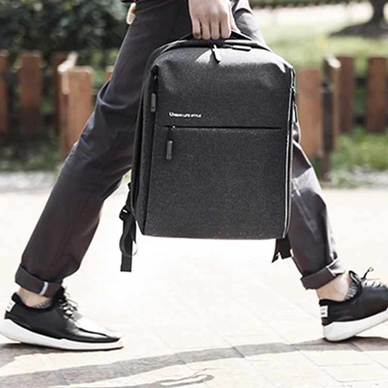 

Xiaomi Mijia Fashion Minimalist Urban Backpack Bag Travel Business Square design quadruple storage space lightweight Backpack