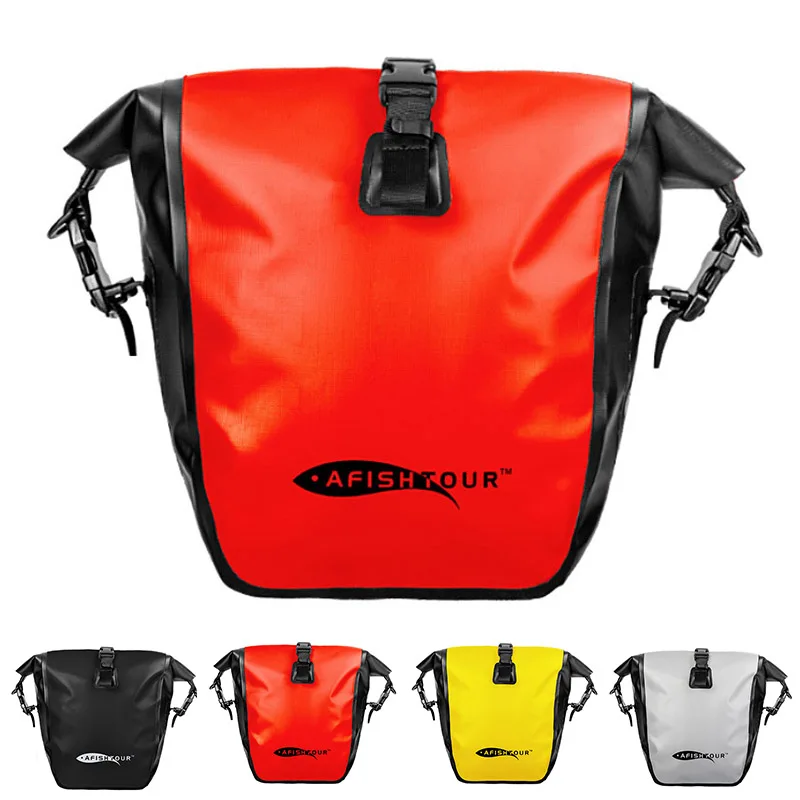 

1*Cycling Bicycle Bike Rear Rack Bag Full Waterproof Back Seat Tail Carrier High Capacity Portable
