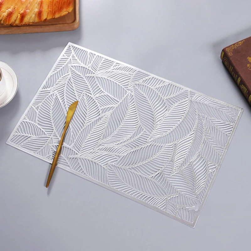 

1Pc Non Slip Table Placemat PVC Plastic Heat Insulation Pads Mats For Home Decor