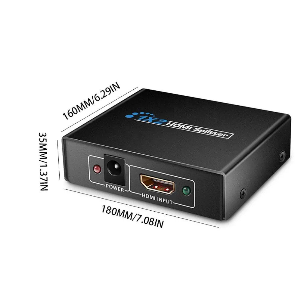 Hdmi 1 в 2 Out 1080P 4K 1x2 Многофункциональный Hdcp Стриптизерша 3D сплиттер усилитель сигнала мощности американский стандарт