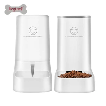 

DogLemi 3.8L Pet Dog Cat Automatic Feeder Bowl for Dogs Drinking Water Kitten Bowls Slow Food Feeding Container Pets Supplies