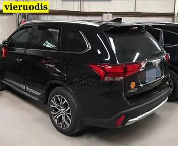

For Outlander Spoiler 2013-2018 Mitsubishi Outlander QBK Spoiler ABS plastic Material Car Rear Wing Color Rear Spoiler