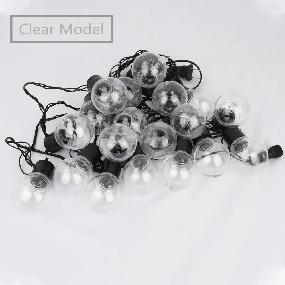 6M Garland LED Ball g50 String Light Christmas Bulb Fairy String Decorative Lights for Home Wedding Party Decoration warm white fairy lights String Lights