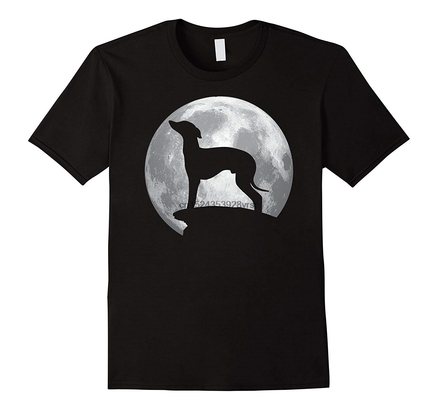 Greyhound italiano y Luna camiseta Hipster Harajuku marca ropa camisetas de camisas baratas al mayor camiseta superior| | - AliExpress