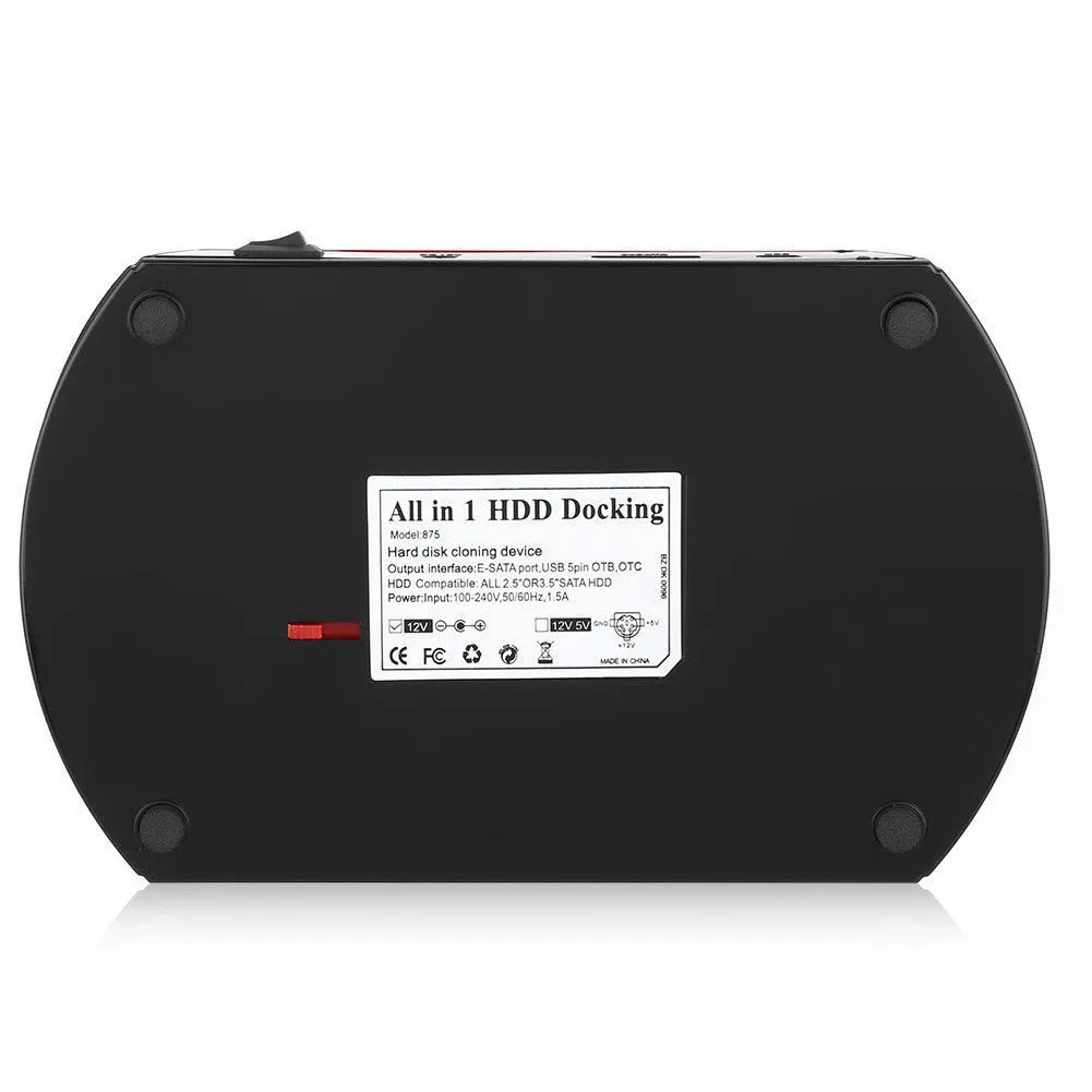 С несколькими кард-ридером слот HDD док-База все в одном Держатель станция HDD корпус USB 3,0 для IDESATA жесткий диск