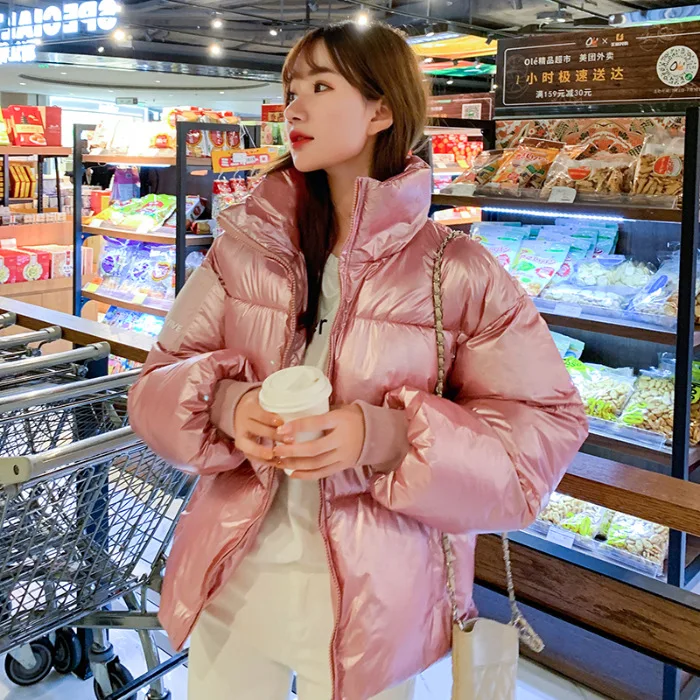 

According to Nalini Winter New Style Online Celebrity down Jacket Women's Short Cotton Coat inflooring dong Door Coat Korean-sty