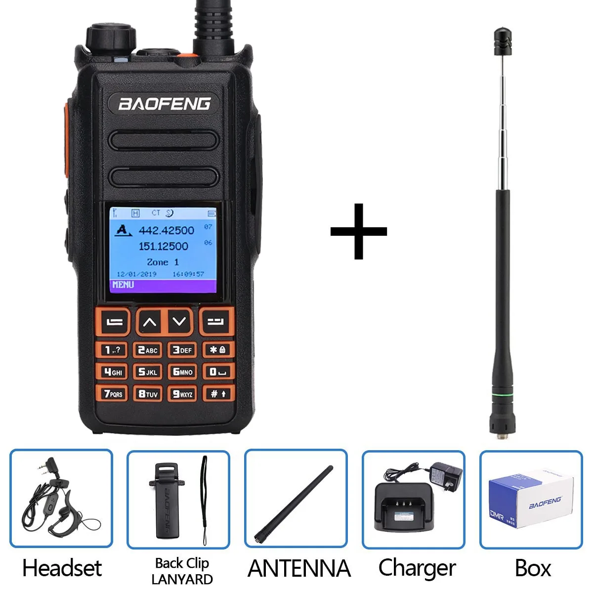 radio walkie talkie 2022 Baofeng DM-X GPS Walkie Talkie Dual Time Slot DMR Digital/Analog DMR Repeater Upgrade of DM-1801 DM-1701 DM-1702 Radio long range walkie talkies 1000 miles Walkie Talkie