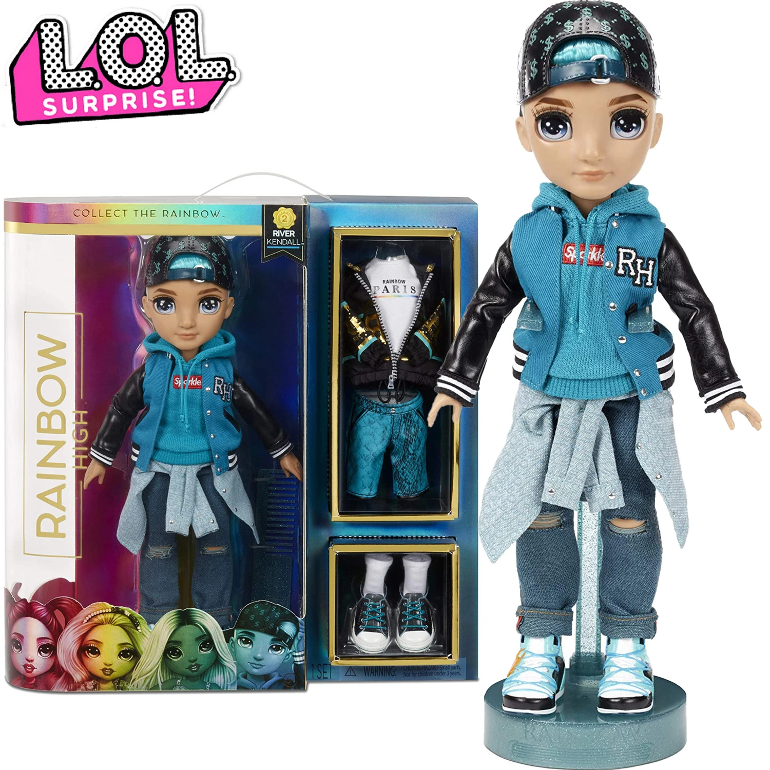 Rainbow High boy doll