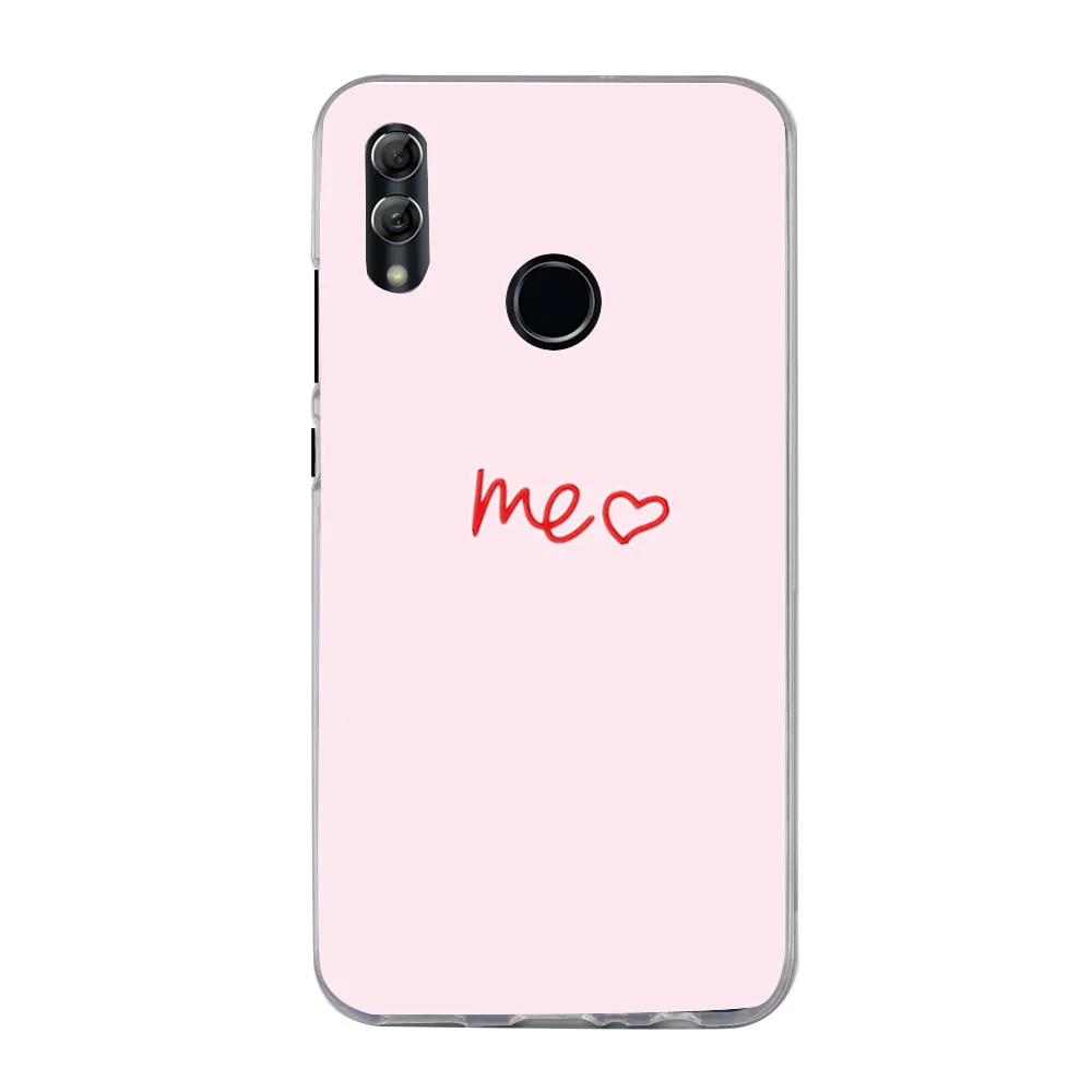Чехол для huawei P20 Lite задняя крышка Huawei P Smart Mate 10 Pro P20lite 2017 Красочная любовь сердце