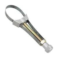 Hand Tools Car Oil Filter Removal Tool Adjustable 60mm to120mm Diameter Steel Strap Wrench 2