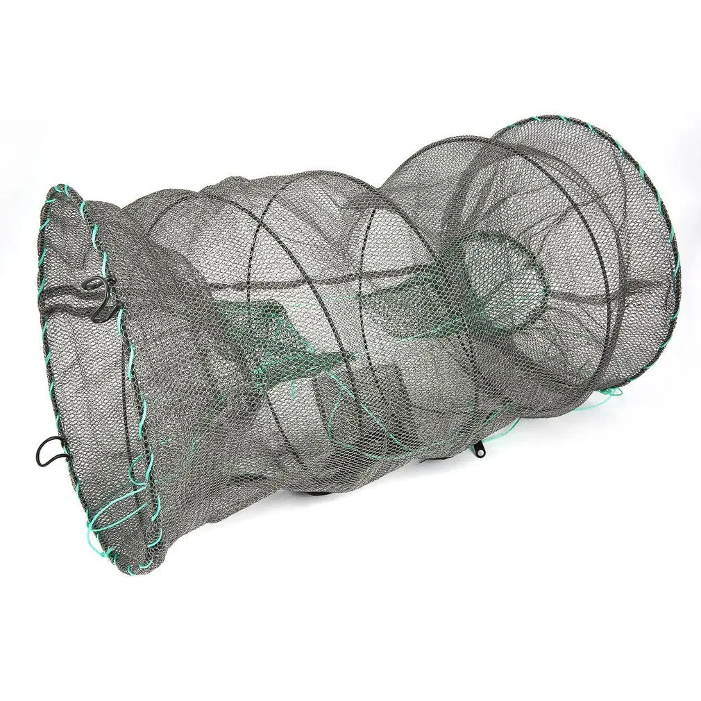 

1pc Crab Crayfish Lobster Catcher Pot Trap Fish Net Eel Prawn Shrimp Live Bait Hot Sale