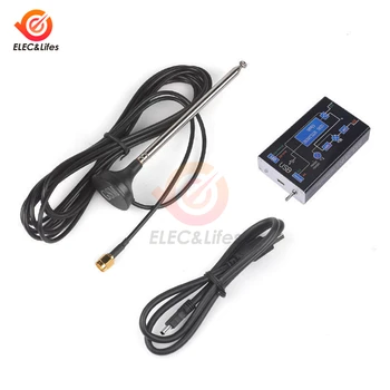 

RTL-SDR USB Tuner Receiver RTL2832U + R820T2 Chip 100KHz-1.7GHz Full Band UpConverter HF UHF radio Receiver Fully assembled