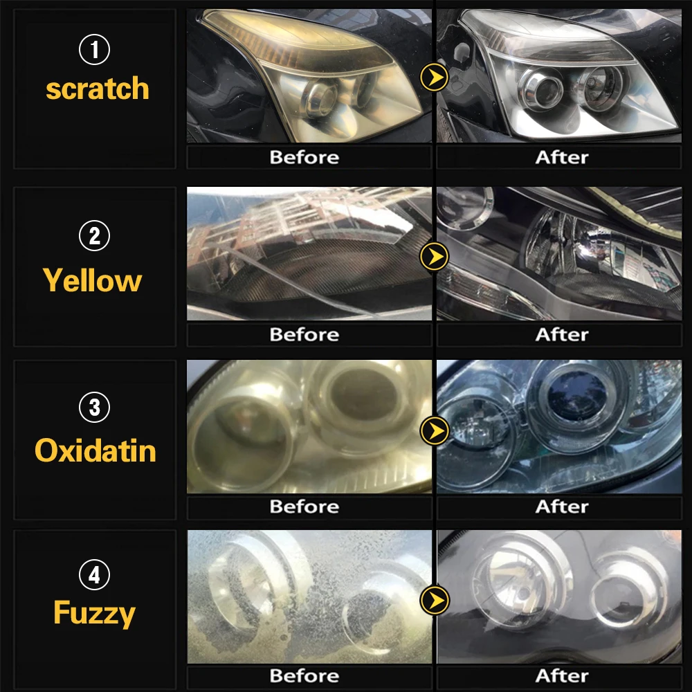 7pcs 3" Car Sponge Polishing Pad Set Polishing Buffer Waxing Adapter