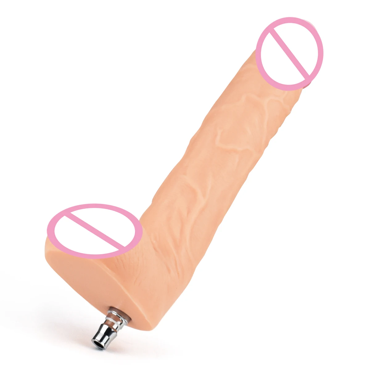 Big Flesh Dildo for ANNGEOK Metal Sex Machine Men Realistic Peins Love Machine Gun Attachments Sex Toy for Women AN-R13