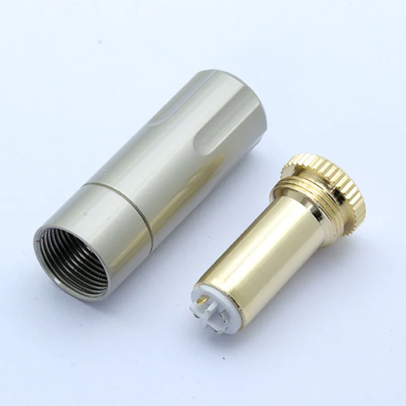 10pcs New 4 4mm 5Pole Headphone Plug Jack Audio Adapter For Sony NW WM1Z Female Converter 4 4mm Jack Full Balanced Connector