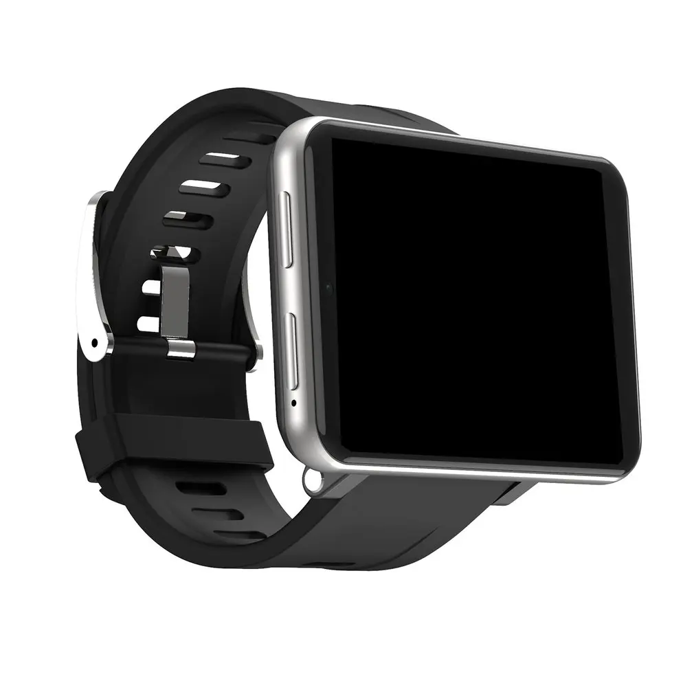 Silver gray Смарт-часы, 4G, gps, WiFi, сердечный ритм, 2,8 дюймов, HD дисплей, 2700 мАч, часы с 5Мп камерой, gps, фитнес-браслет - Color: Silver gray