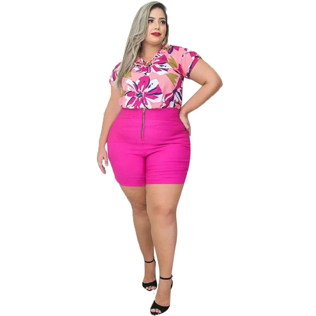 Xl-5xl Fall 2021 Plus Size Women Clothing Two Piece Set Fashion Long Sleeve  V Neck Top And Pants Print 2 Piece Suit Outfit - Plus Size Sets - AliExpress