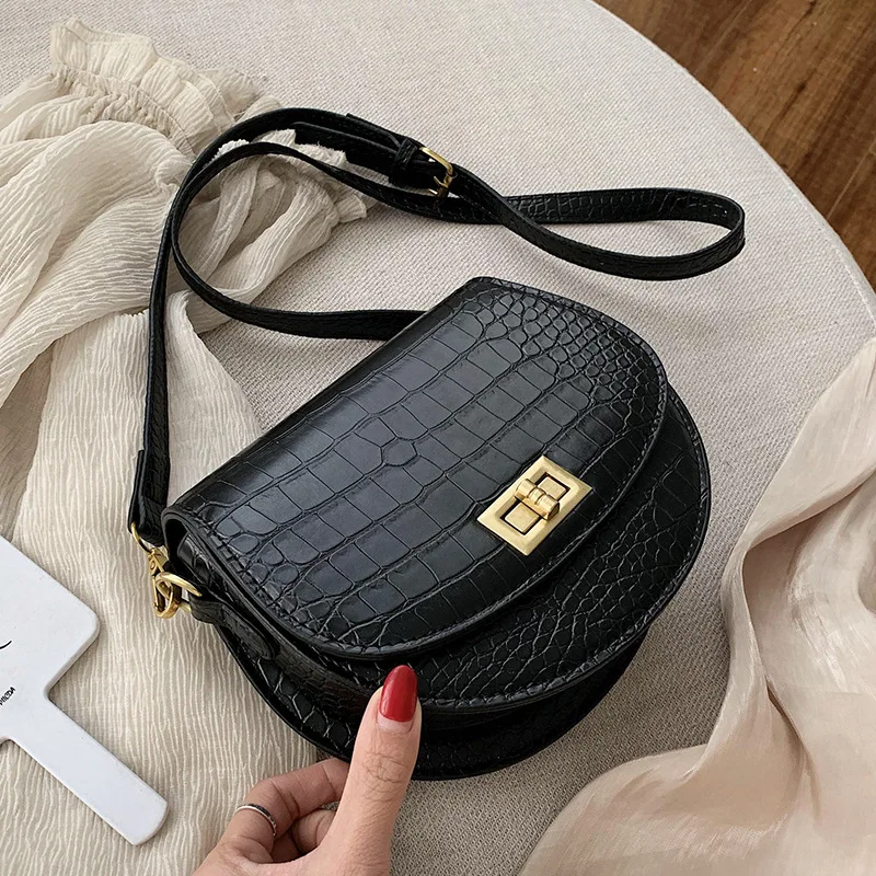 

Solid Crossbody Bags For Women 2020 Luxury Handbags Designer Ladies Hand Shoulder Messenger Vintage Bag Sac A Main Female Sling