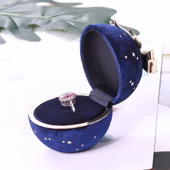

Premium Gift Box Ring Case Container for Personal Use, Shop Display and Home Decor