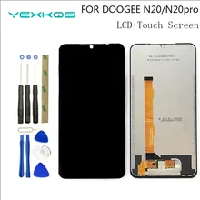 

100% Original New 6.3 inch For Doogee N20 LCD Display and Touch Screen Digitizer For DOOGEE N20 PRO Phone replacement+Free Tools