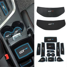 For Peugeot 2016 2017 2018 3008 GT 5008 GT Display Dashboard Anti skid Meter Mat Pad Cover Door Gate Slot Pad Groove Mug Cup Mat