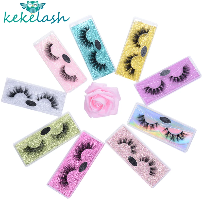 Kekelash 100% Real Mink Full Strip Lahses 3D high end Black Eyelashes Makeup Beauty Faux | Красота и здоровье
