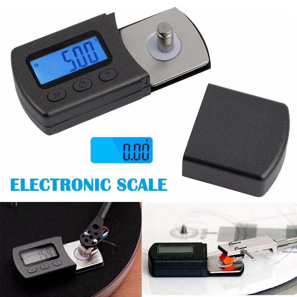 

0.01g Digital LCD Scale Cartridge Stylus Tracking Force Turntable Stylus Gauge PI669
