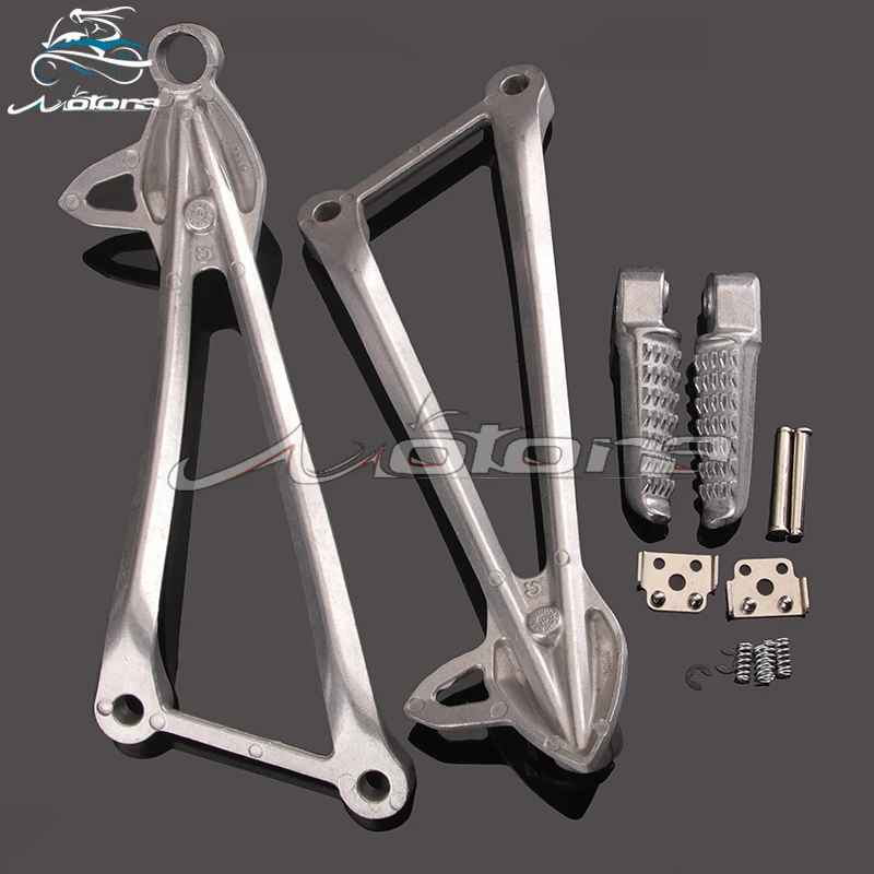Задние подножки педали для ног кронштейн KAWASAKI ZX6R ZX 6R 2009 2012 09 10 11 ZX10R 08 2008