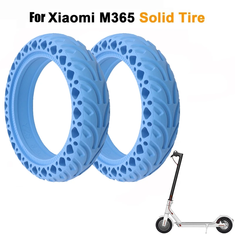 Rubber Solid Tire For Xiaomi Mijia M365/Ninebot 8.5 inch Electric Scooter Honeycomb Shock Absorber Damping Tyre | Спорт и