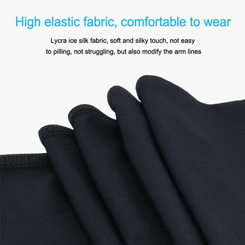 Sun Protection Arm Sleeves X-TIGER Cycling Arm Sleeve Breathable Quick Dry UV Protection Running Ice Fabric Arm Sleeves Fitness Basketball Sunscreen Bands