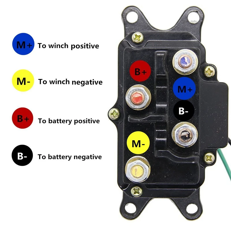 12V лебедка соленоидное реле контактор для Atv Utv 2000-5000Lbs лебедка