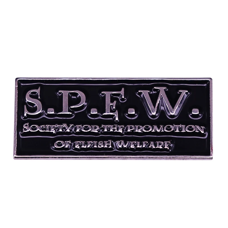 Support S.P.E.W. Lapel Pin Join the Society for the Promotion of Elfish Welfare today.JPG
