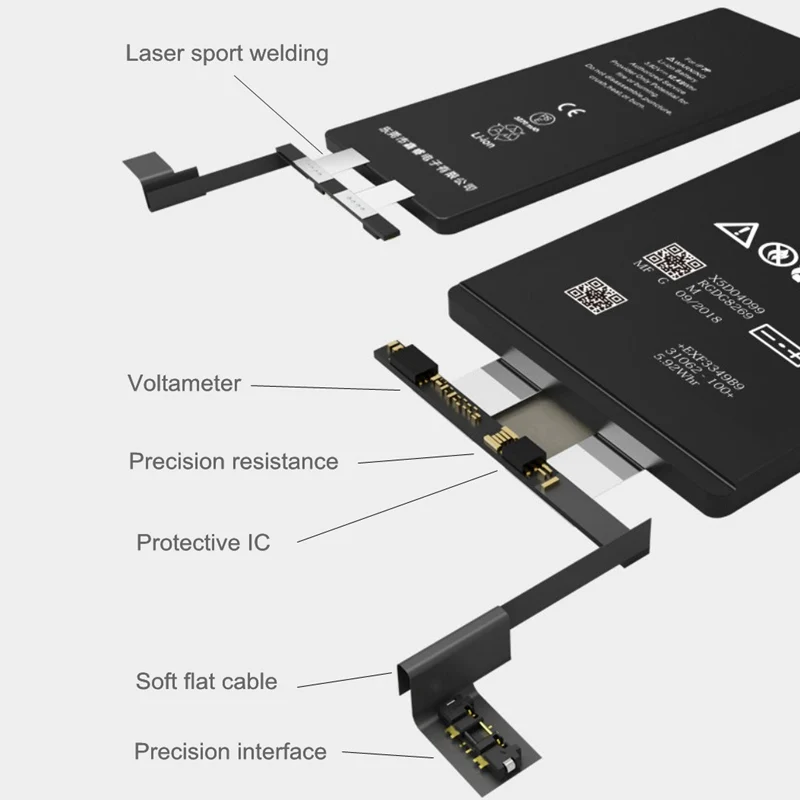 Kurioll Original Battery For iPhone 6 6G 6S 7 8 Plus batarya Replacement Real Capacity Mobile 1 Kurioll Original Battery For iPhone 6 6G 6S 7 8 Plus batarya Replacement Real Capacity Mobile 4
