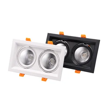 

Square Dimmable LED Downlights Recessed COB LED Ceiling Lamp 10W20W30W LED Spot Lights AC85-265V Warm/Cold White Indoor Lighting