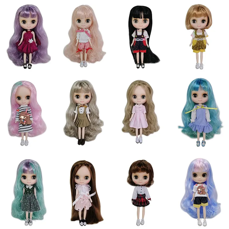 Кукла Middle blyth 20 см нормальная и суставов кукла тела с жестом руки 1/8 BJD обнаженные
