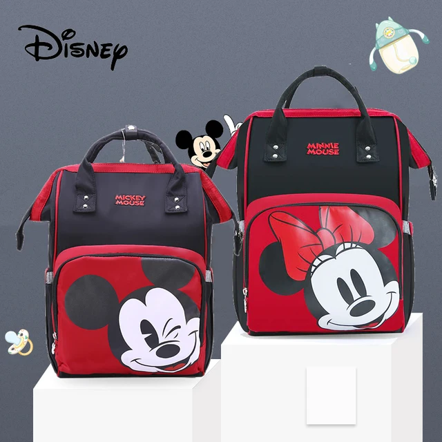 Disney 大容量防水おむつバッグ 黒いママバッグ Usbおむつバッグ 大容量マタニティバッグ 旅行 新品 Aliexpress Mother Kids