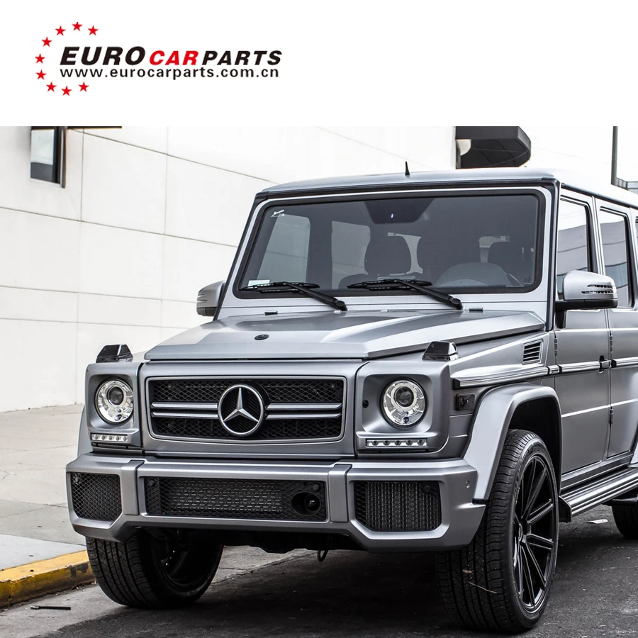 Набор для всего тела G class w463 G350 G500 G55 улучшенный до G63 G65 Решетка переднего бампера