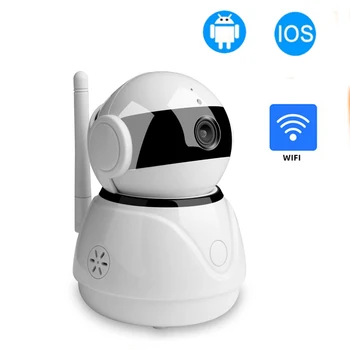 

Smart Home IP Camera Pan Tilt Wi-Fi Cloud Storage Two Way Audio WiFi IP Camera Work With Amazon Echo Dot Google Assistant
